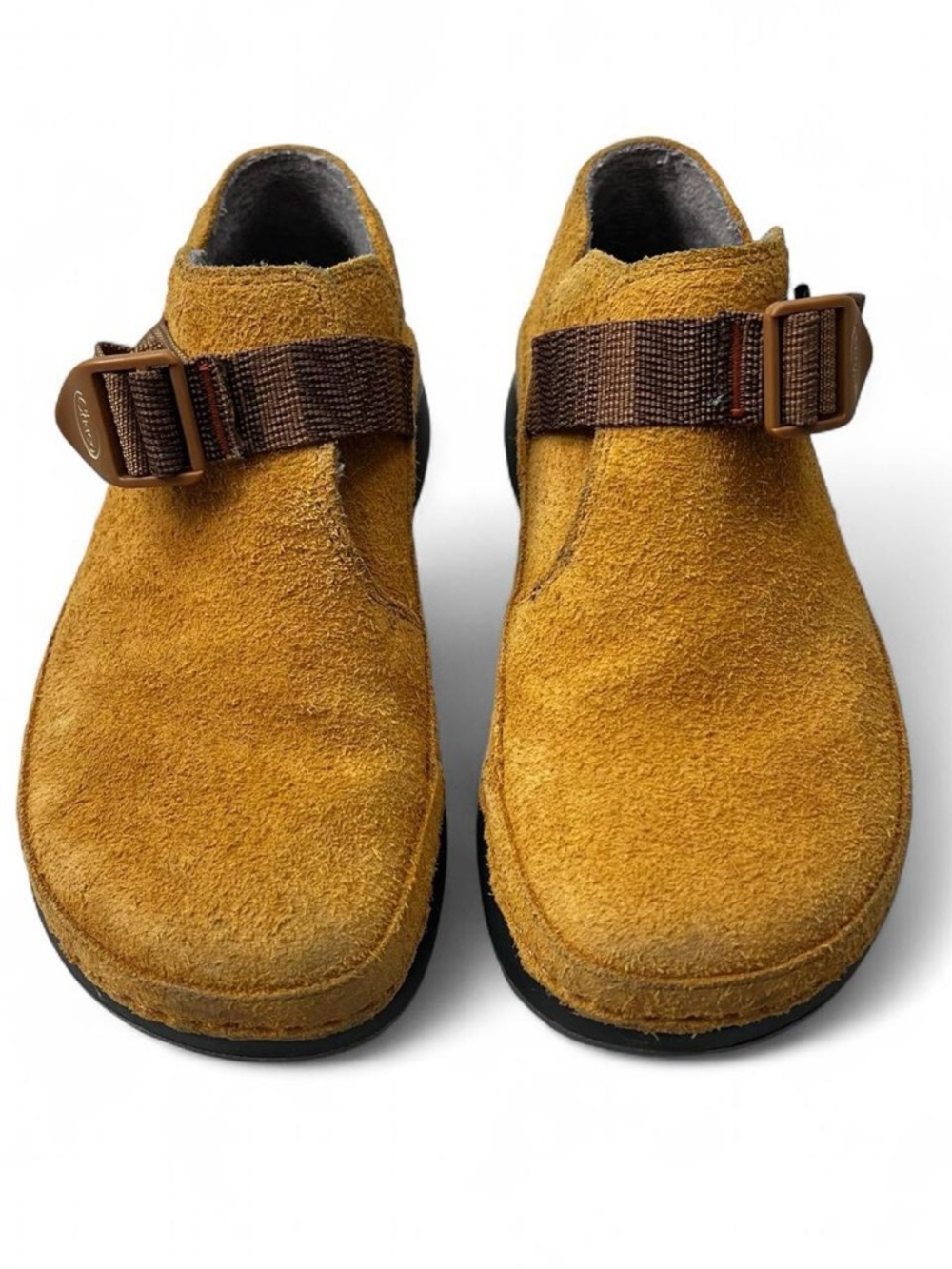 Chaco Mens Paonia Shoe Texture Leather Caramel Slip On Size Men’s 8 - Picture 2 of 8